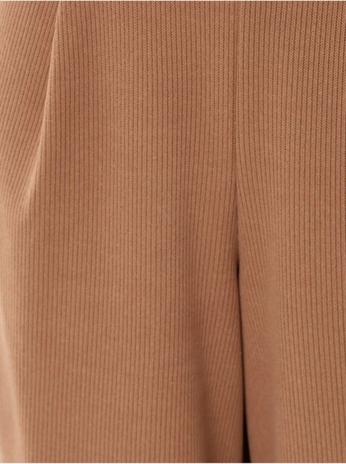 Broek met wijde pijpen en elastische taille - Kiabi Broek met wijde pijpen en elastische taille - Kiabi