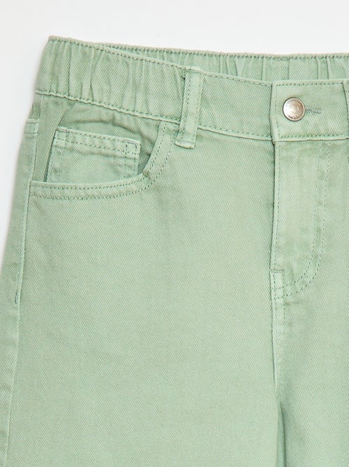 Broek met wijde pijpen - Kiabi