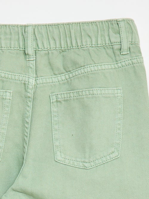 Broek met wijde pijpen - Kiabi