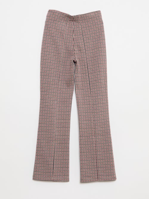 Broek met wijde pijpen - Kiabi