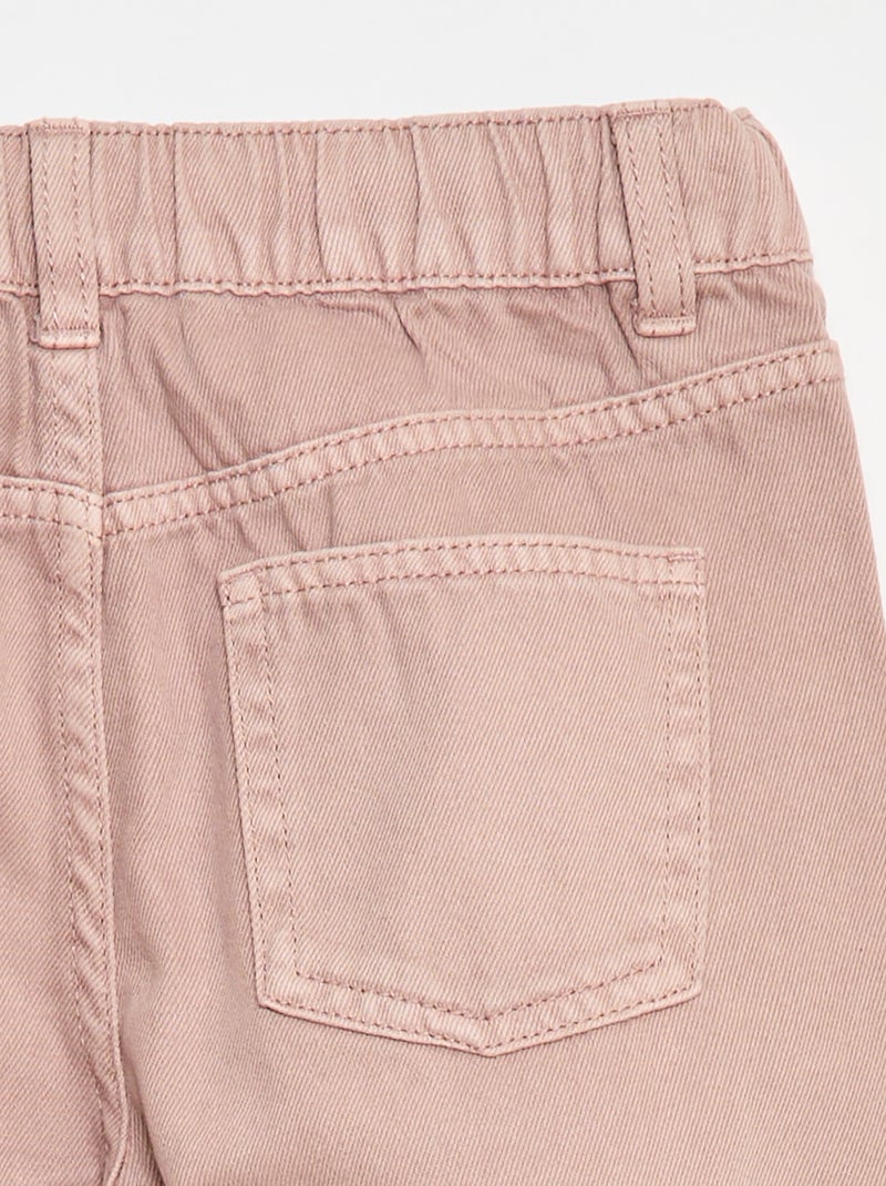 Broek met wijde pijpen Rose - Kiabi