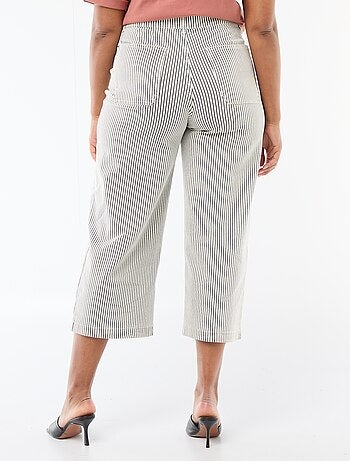 Broek met wijde pijpen / wide leg met standaard taille