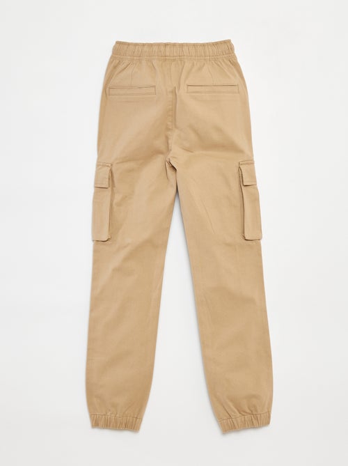 Broek met zakken en verstelbare taille - Kiabi
