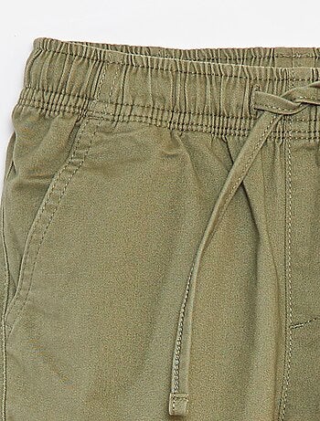 Broek met zakken en verstelbare taille