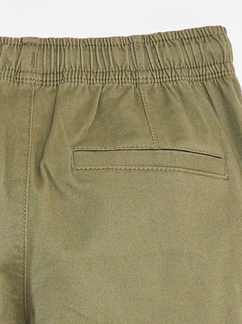 Broek met zakken en verstelbare taille - Kiabi