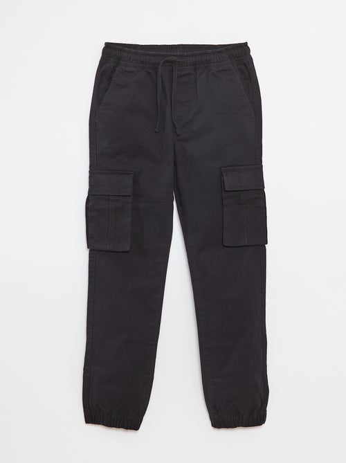 Broek met zakken en verstelbare taille - Kiabi