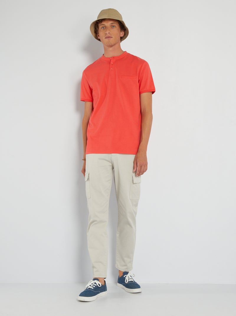 Broek met zakken GRIJS - Kiabi