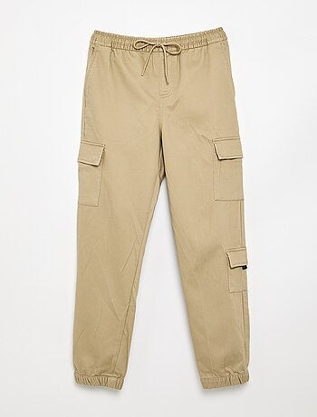 Broek met zakken in joggingstijl