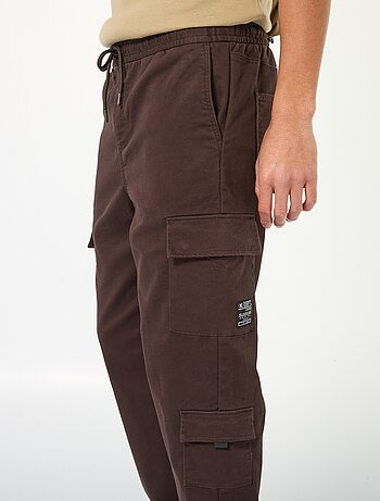 Broek met zakken in joggingstijl