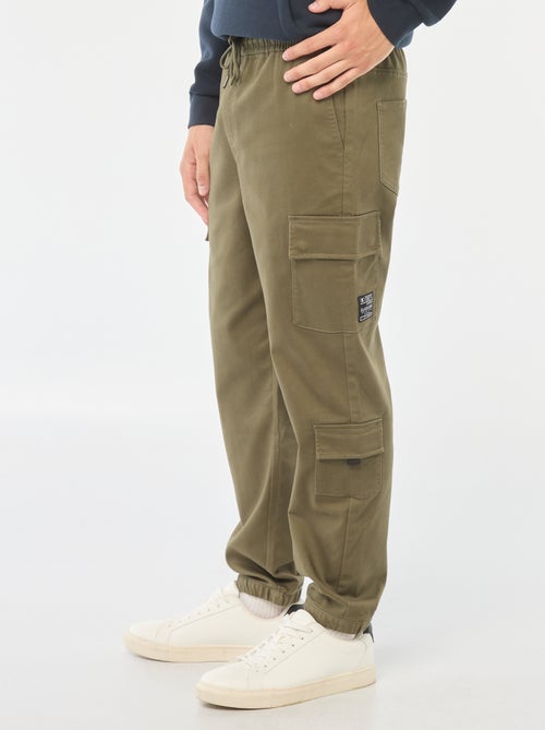 Broek met zakken in joggingstijl - Kiabi