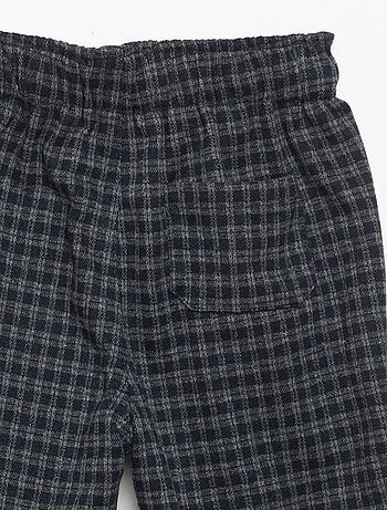 Broek van geruwde flanel
