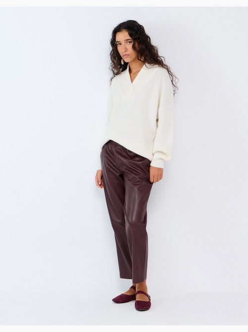 Broek van imitatieleer, mo fashion - Kiabi