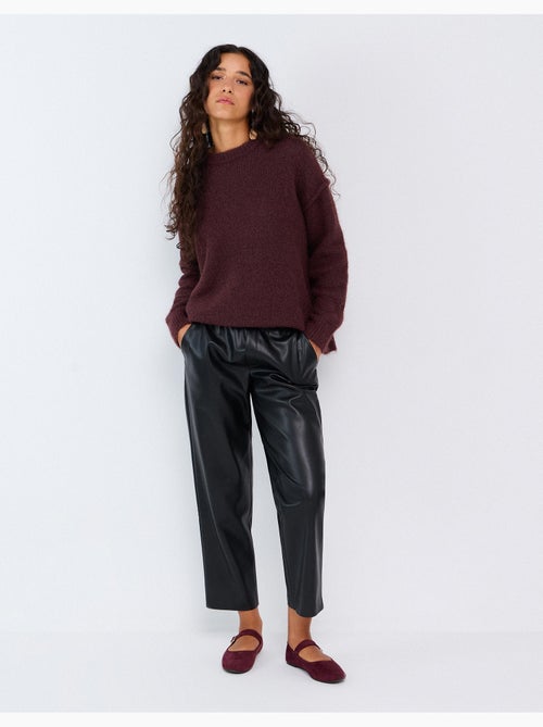 Broek van imitatieleer, mo fashion - Kiabi