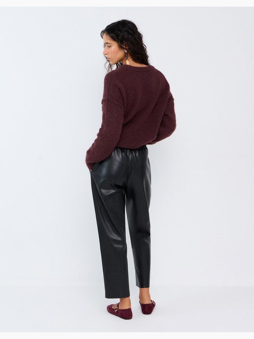 Broek van imitatieleer, mo fashion - Kiabi