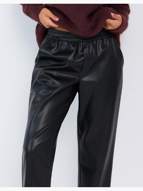 Broek van imitatieleer, mo fashion - Kiabi