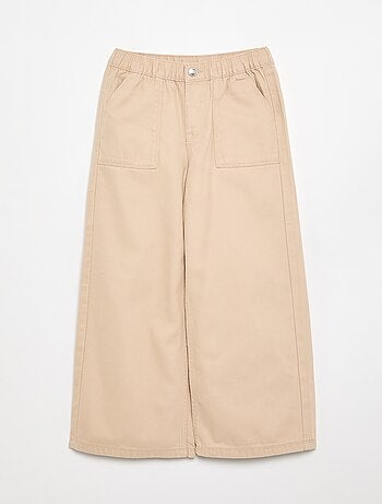 Broek van katoen plus size