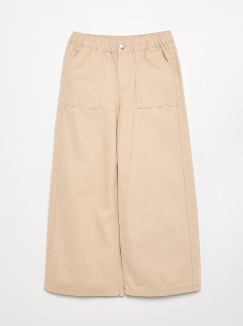 Broek van katoen plus size - Kiabi