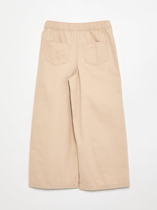 Broek van katoen plus size - Kiabi