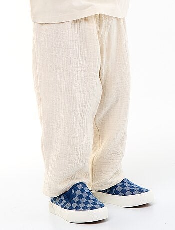 Broek van katoenen gaas