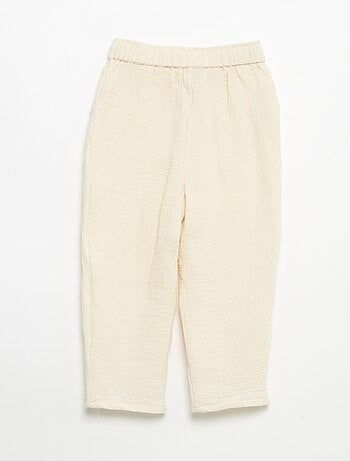 Broek van katoenen gaas