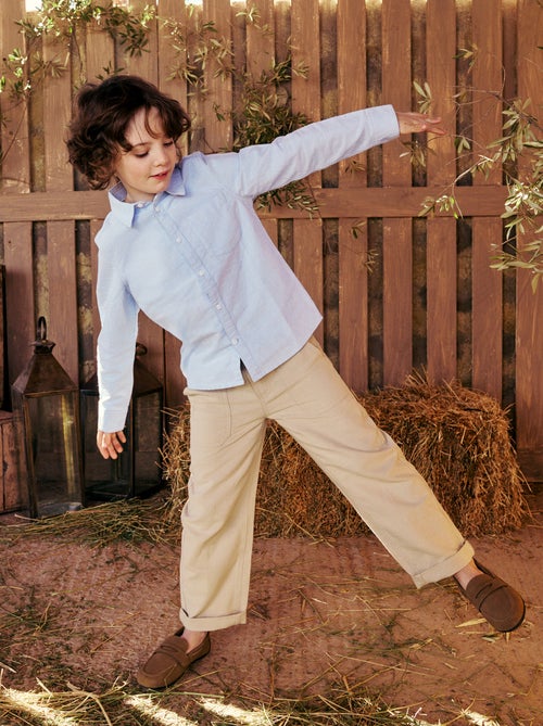 Broek van linnenmix - Kiabi