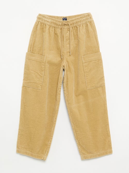 Broek van ribfluweel - Kiabi