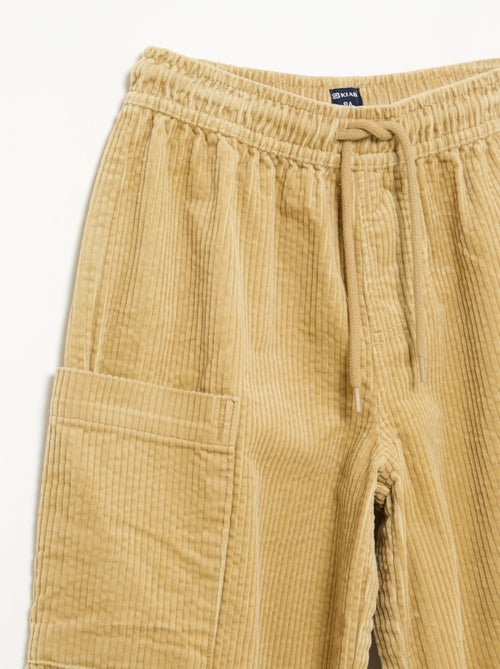 Broek van ribfluweel - Kiabi