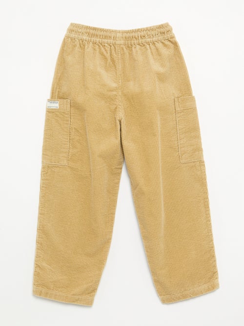 Broek van ribfluweel - Kiabi