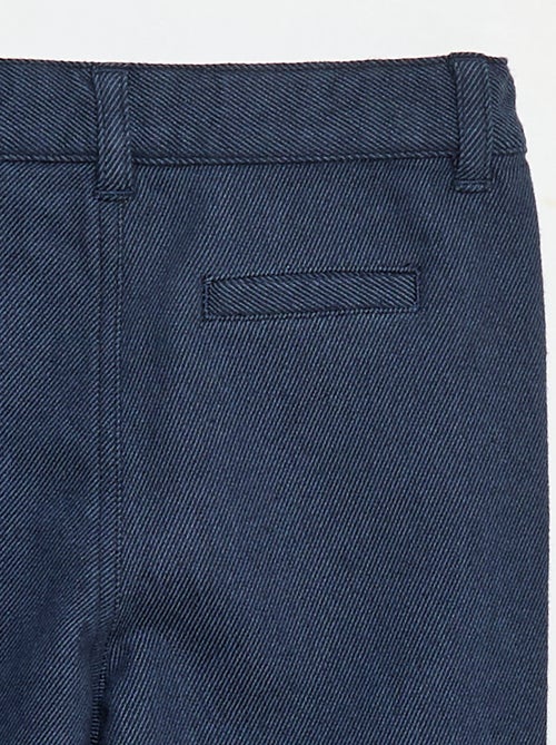 Broek van twill met 2 echte zakken - Kiabi