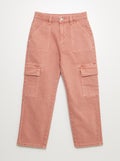 Broek van twill met zakken - Comfortabel model ROSE - Kiabi