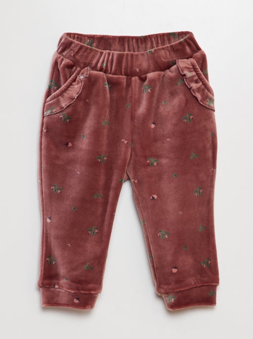 Broek van velours - Kiabi