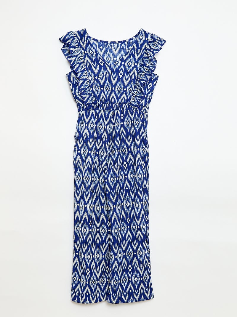 Broekpak met motief Blauw - Kiabi