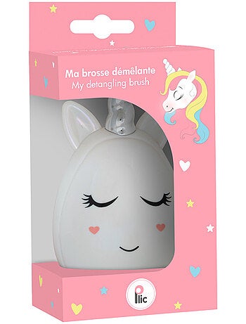 Brosse à cheveux démêlante licorne