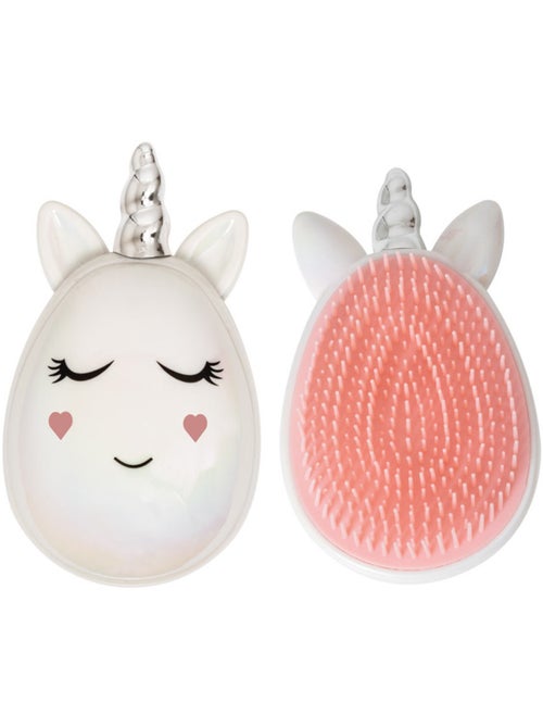 Brosse à cheveux démêlante licorne - Kiabi