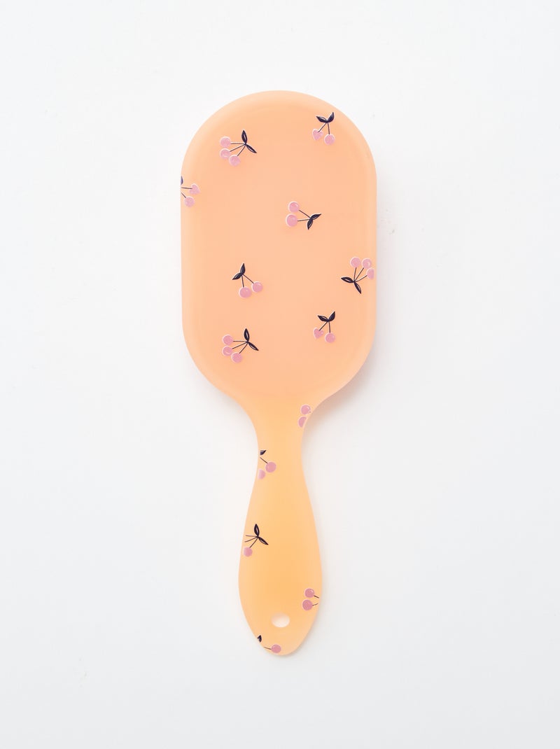 Brosse à cheveux effet givré JAUNE - Kiabi