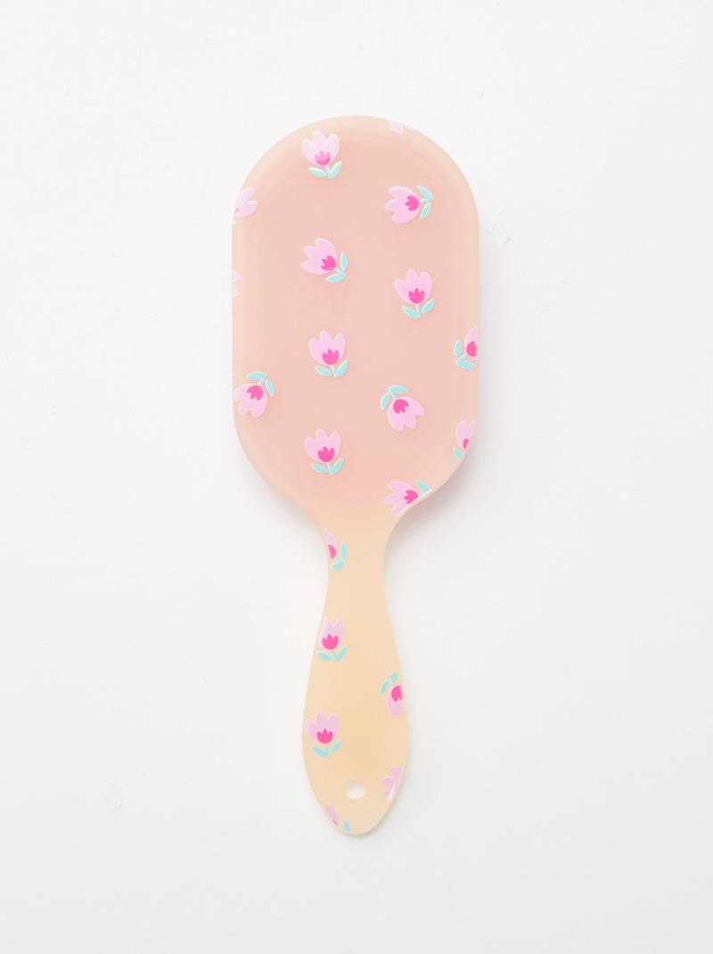 Brosse à cheveux effet givré ROSE - Kiabi