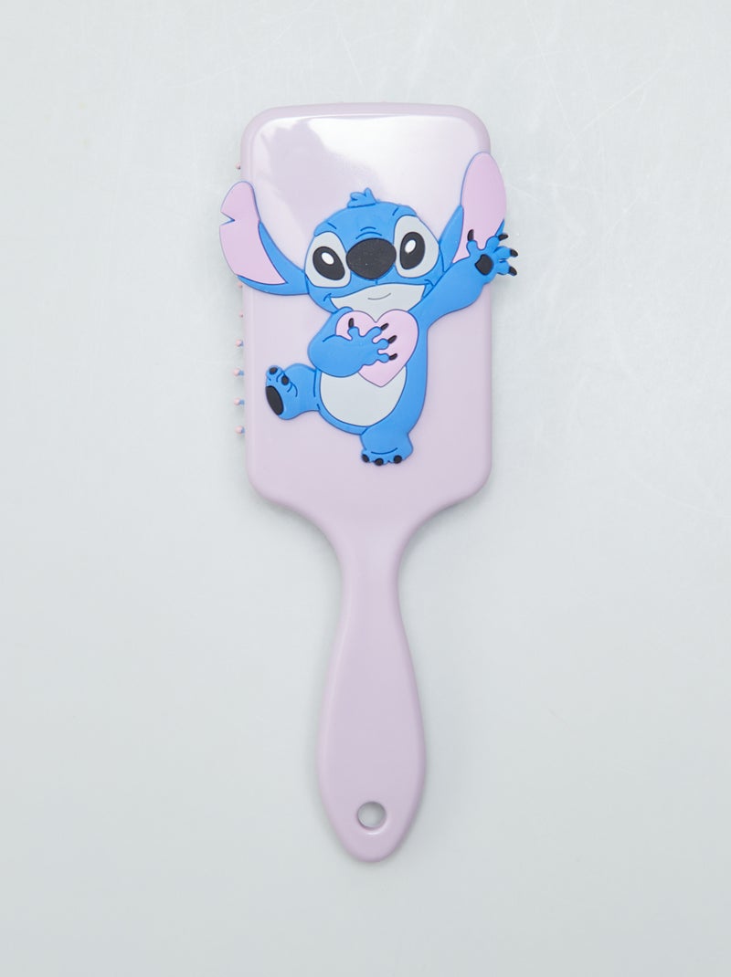 Brosse à cheveux 'Stitch' Bleu - Kiabi