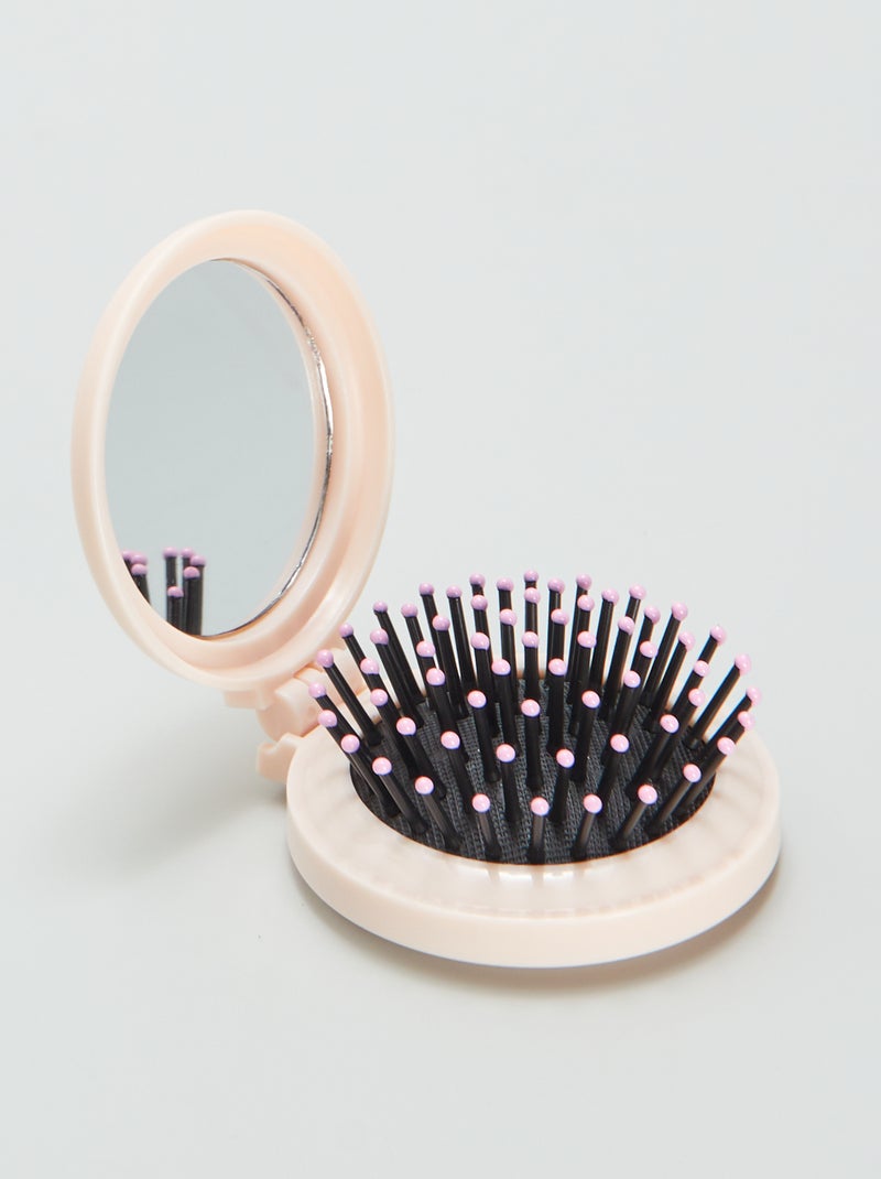 Brosse de poche 'Disney' Rose - Kiabi