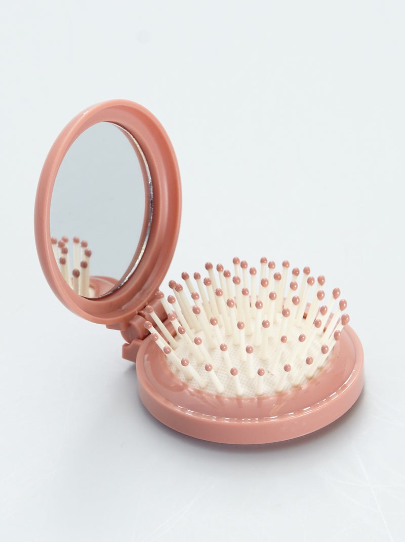 Brosse de sac renard Rose - Kiabi
