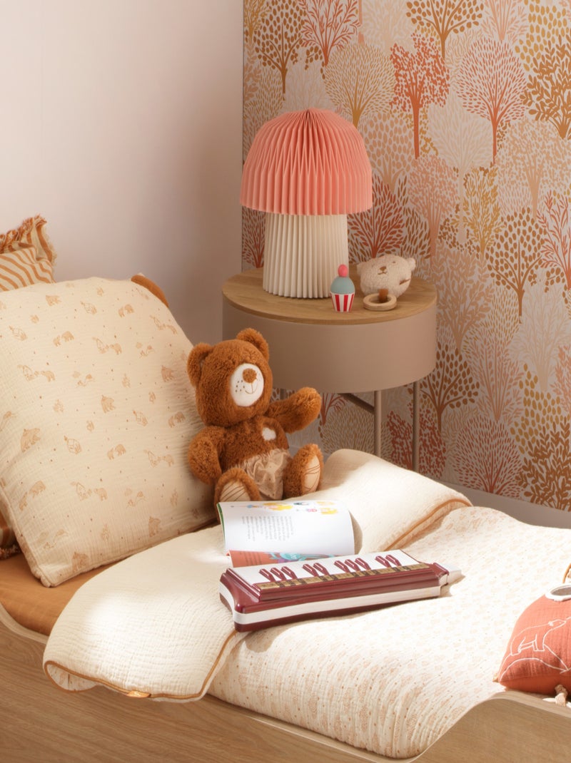 Bruine knuffelbeer met geborduurde details Bruin - Kiabi