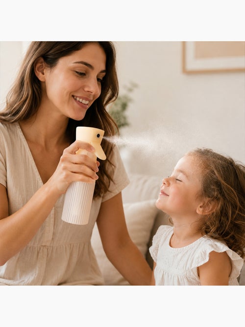 Brumisateur rechargeable diffuseur brume 160 ml - Kiabi Brumisateur rechargeable diffuseur brume 160 ml - Kiabi