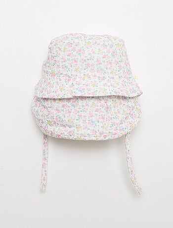 Bucket hat met trekkoordjes 'Marie'