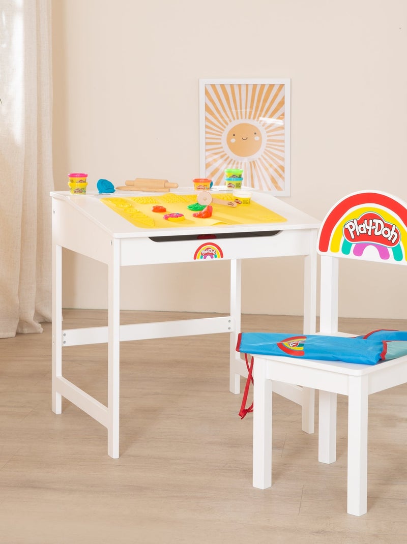 Bureau + chaise + 6 boites de pâte à modeler + accessoires roba x Play-Doh N/A - Kiabi