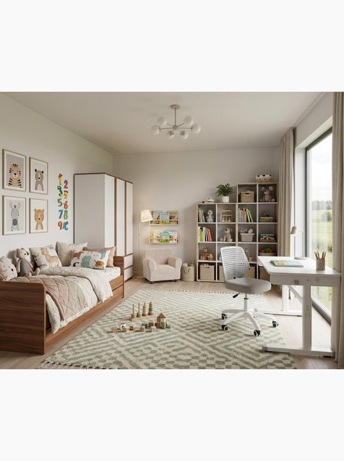 Bureau por enfant Smart Grow avec surmeuble - Kiabi Bureau por enfant Smart Grow avec surmeuble - Kiabi