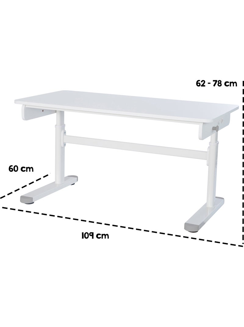 Bureau por enfant Smart Grow avec surmeuble Blanc - Kiabi