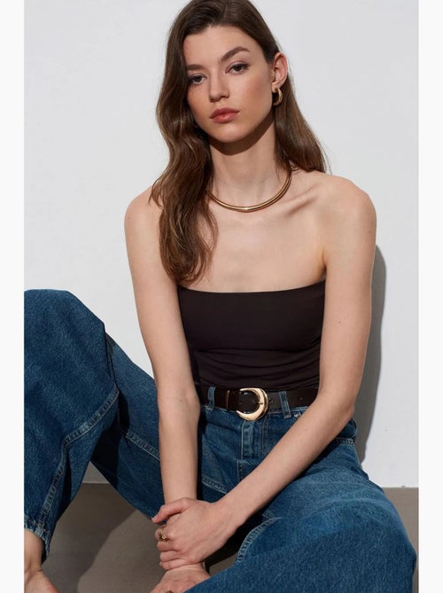 Bustier aansluitend van jersey dilvin - Kiabi