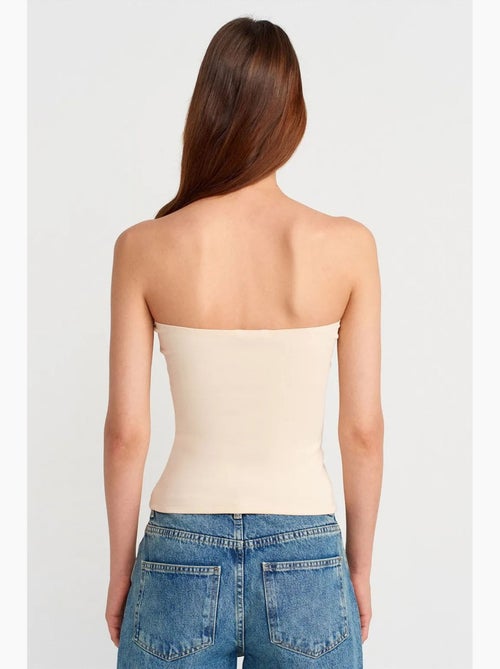 Bustier aansluitend van jersey dilvin - Kiabi Bustier aansluitend van jersey dilvin - Kiabi