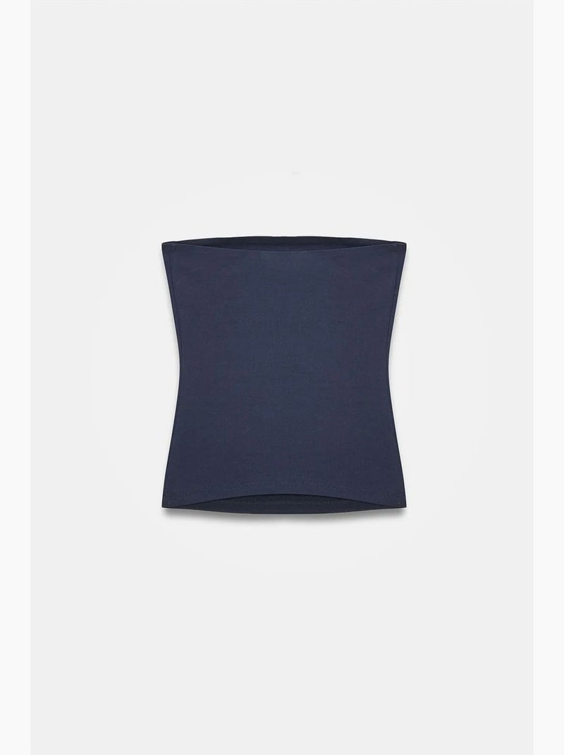 Bustier aansluitend van jersey dilvin Lagonblauw - Kiabi