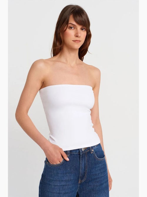 Bustier aansluitend van jersey dilvin - Kiabi Bustier aansluitend van jersey dilvin - Kiabi