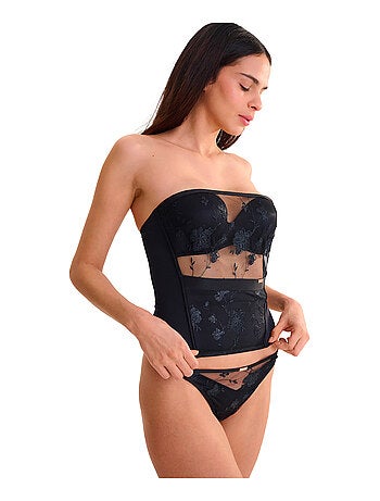 Bustier balconnet préformé multipositions passion